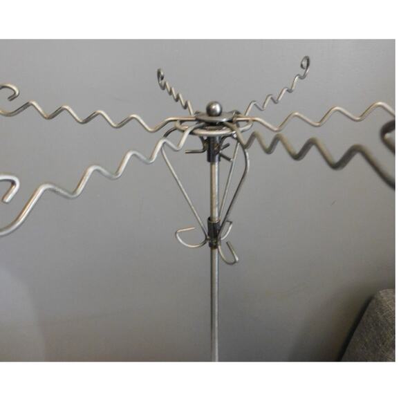 Jewelry Necklace Bracelet Hanger Metal 21.5" x 13" Pre-owned - Picture 3 of 7